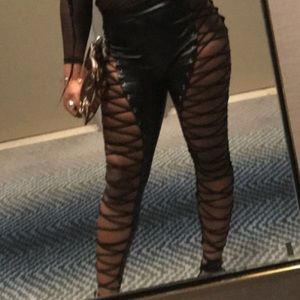 Thigh Laced Jumpsuit